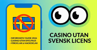 Casino utan svensk licens - En guide till alternativa spelplattformar Casino utan svensk licens - En guide till alternativa spelplattformar